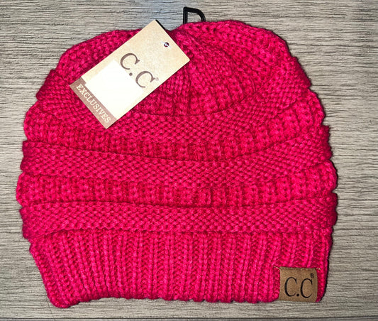 C.C. Beanie- Hot Pink